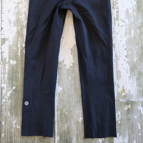 Lululemon Fast And Free 7/8 Tight Black Leggings 2 - Picture 4 of 7